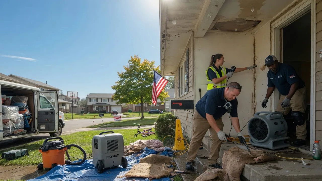 Water Damage Restoration in Enderlin, ND near me